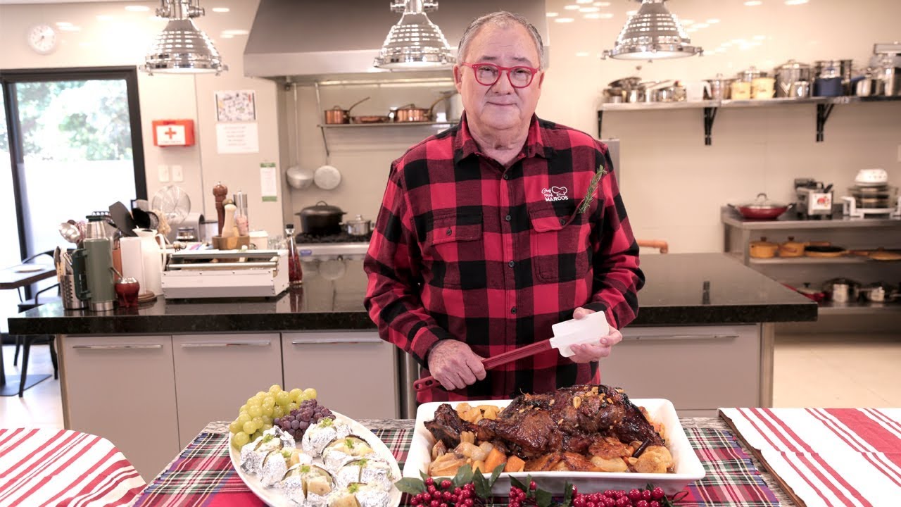 PERNIL DE CERDO CON FRUTAS Y VERDURAS DE CHEF PAPÁ MARCOS