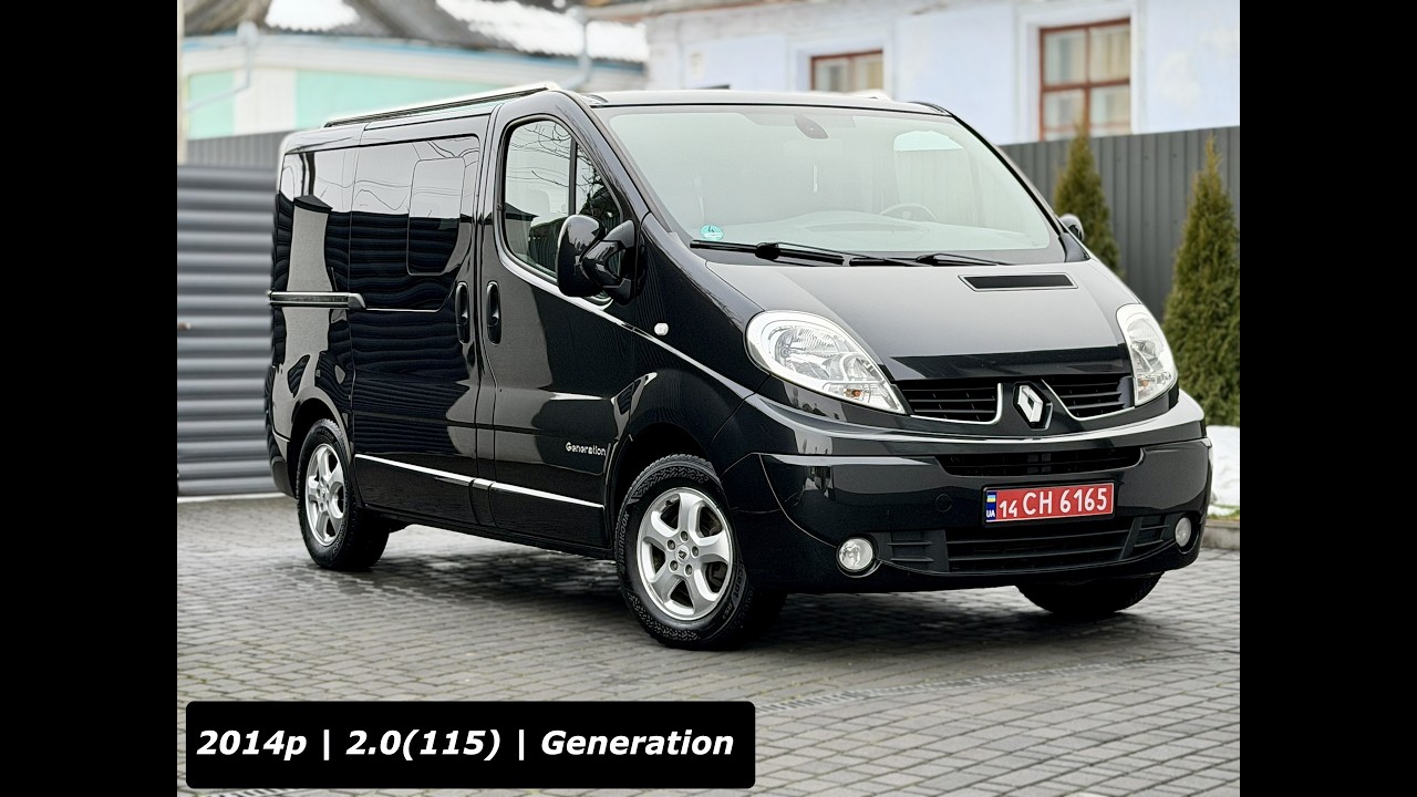 | ПРОДАЖ | Renault Trafic 2014p. (2.0\115к.с)  GENERATION |  Оригінальний Пасажир