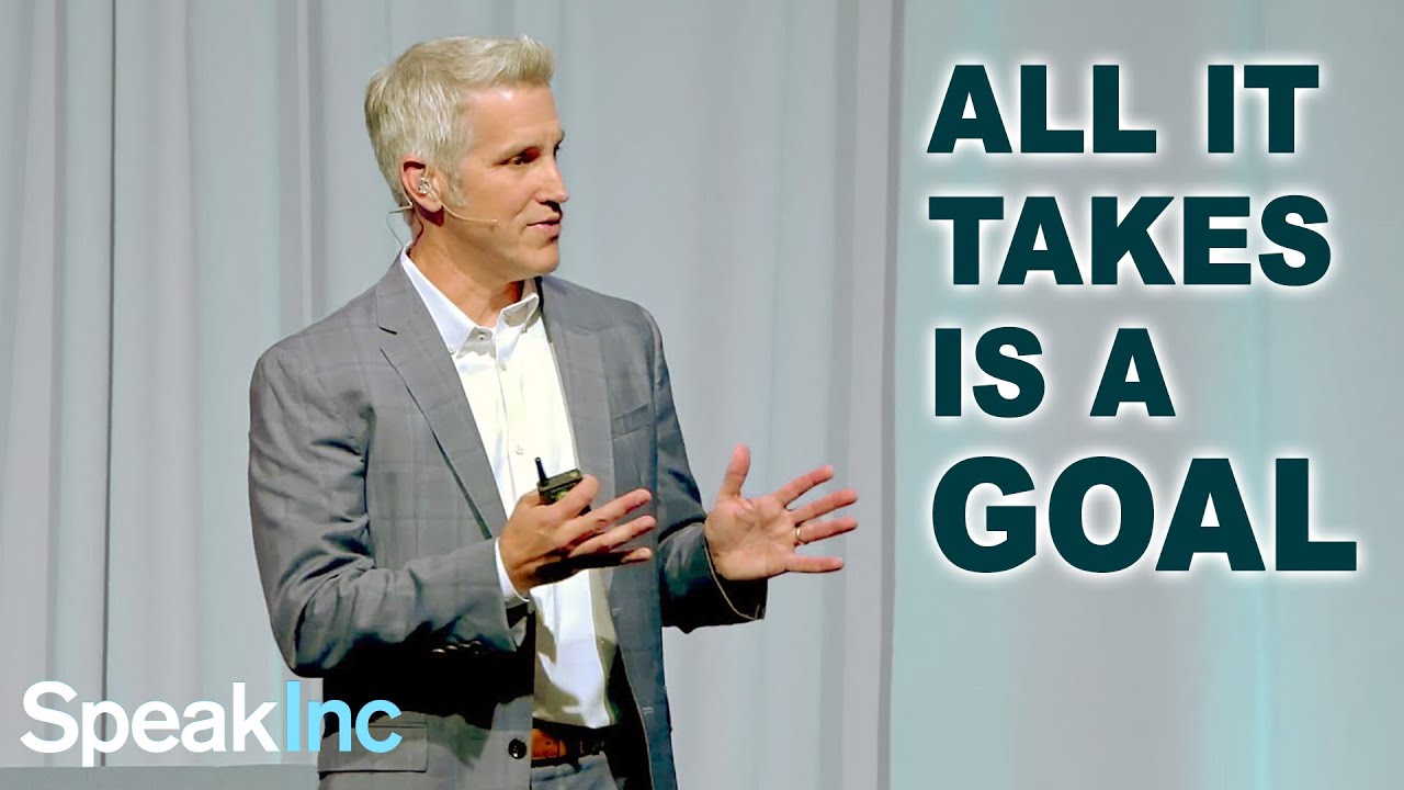 Jon Acuff | All It Takes Is a Goal | Keynote Speaker | SpeakInc