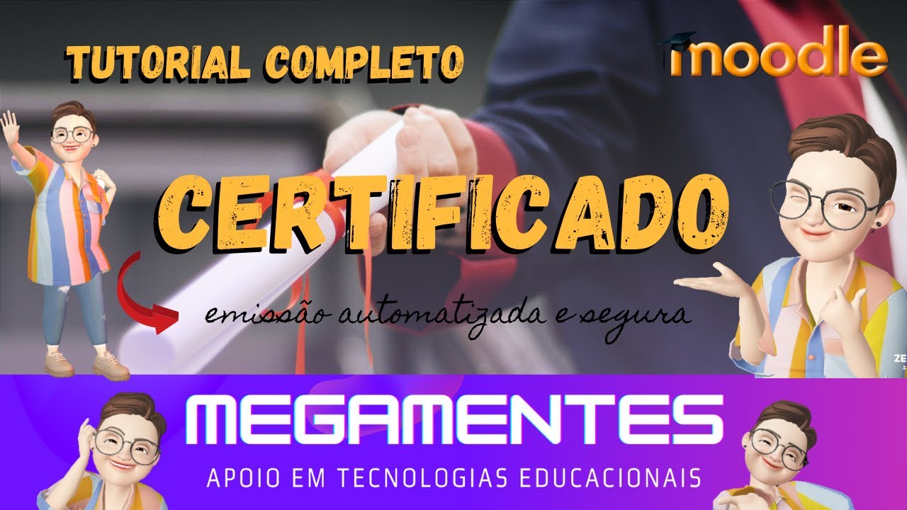 COMO GERAR CERTIFICADOS NO MOODLE - TUTORIAL COMPLETO 2021