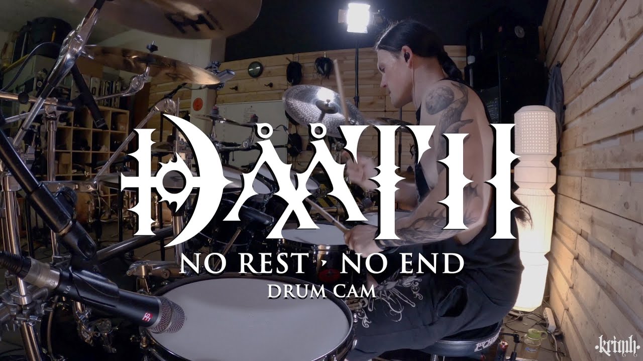 KRIMH - Dååth - No Rest No End (Drum Cam)
