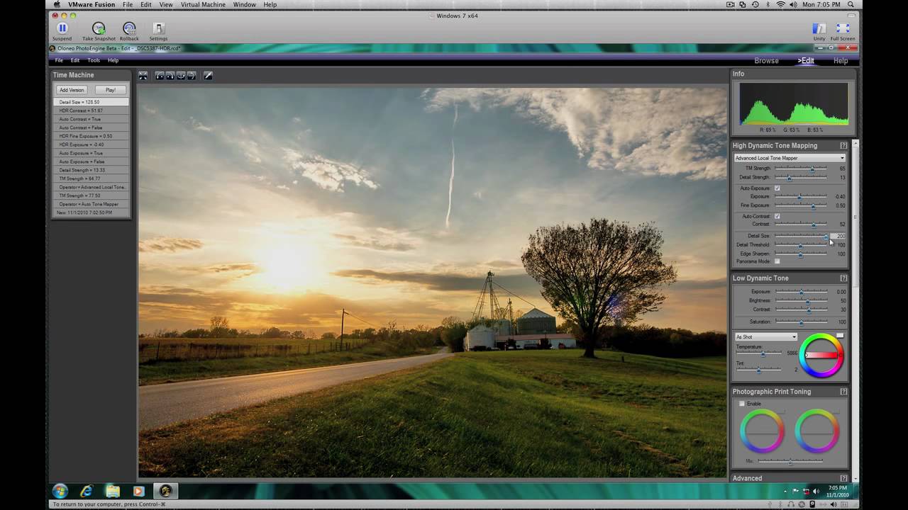 ModifiedPhoto's review and tutorial of Oloneo PhotoEngine HDR software