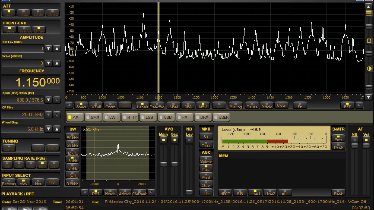 XEJP-El Fonografo (Mexico) 1150kHz 11/26/16 00:00~ (CST) - National Anthem & Full ID