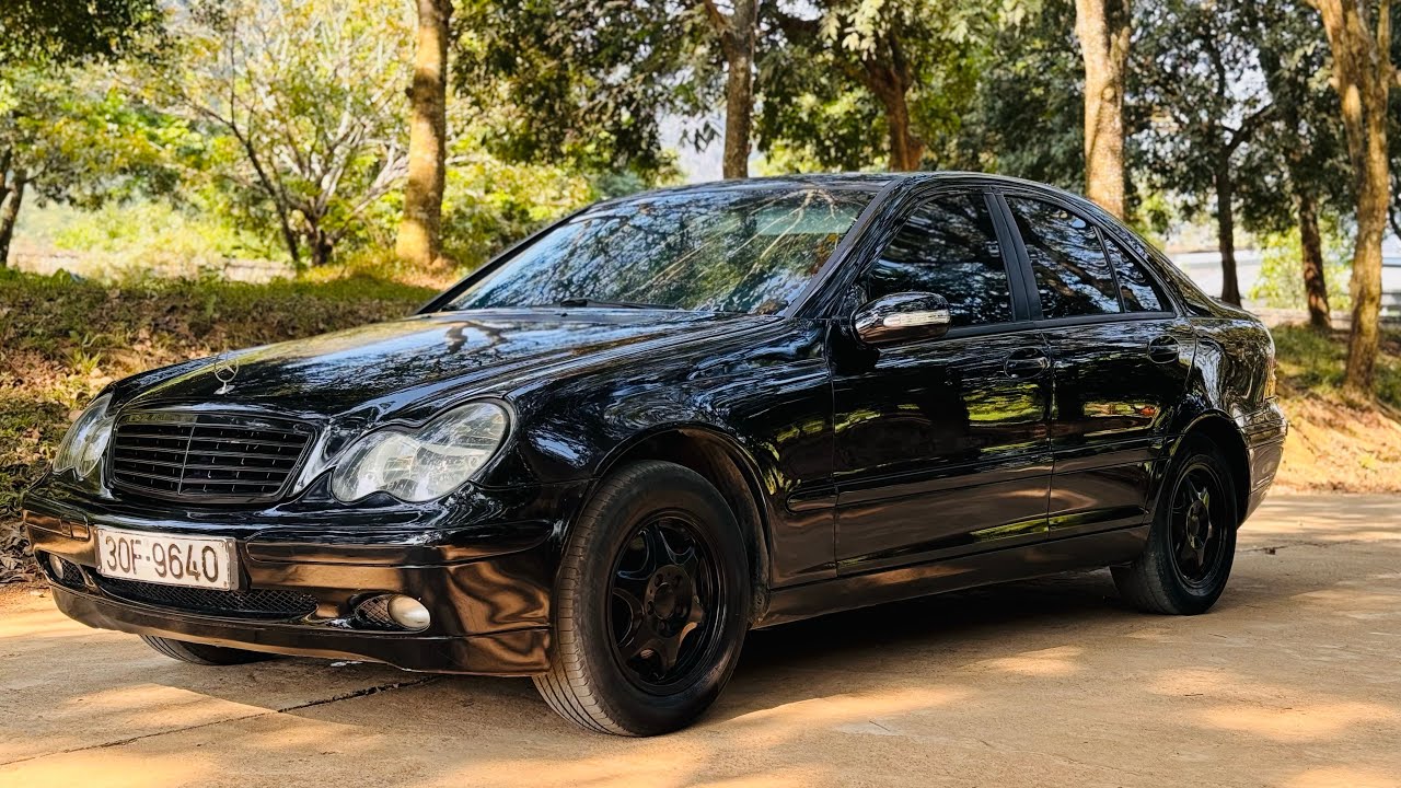 85 triệu có ngay mercedes C180 số tự động đăng kiểm mới