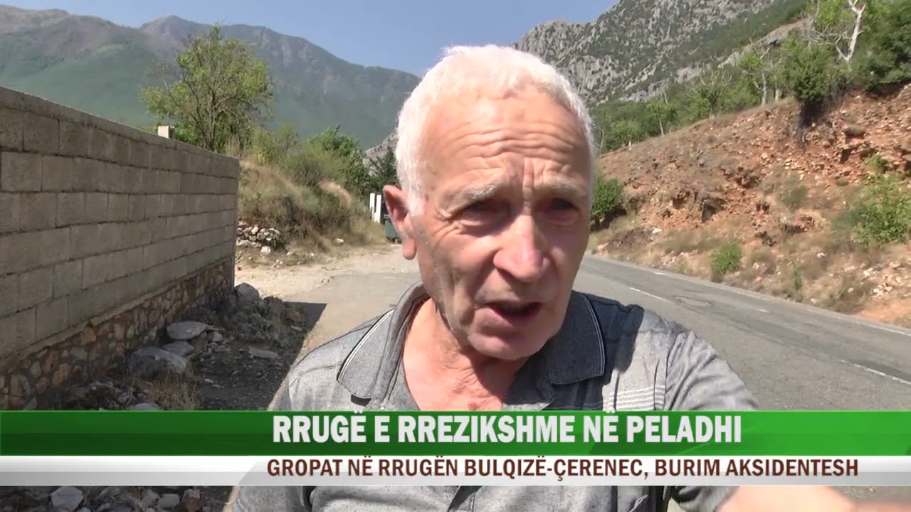 Rruga e rrezikshme n&euml; Peladhi; gropat n&euml; rrug&euml;n Bulqiz&euml;-&Ccedil;erenec burim aksidentesh