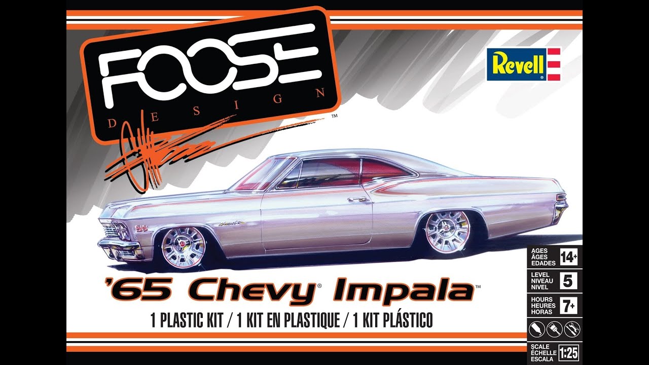 REVELL MONOGRAM 65 Chevy Impala 1/25 VIDEO BUILD