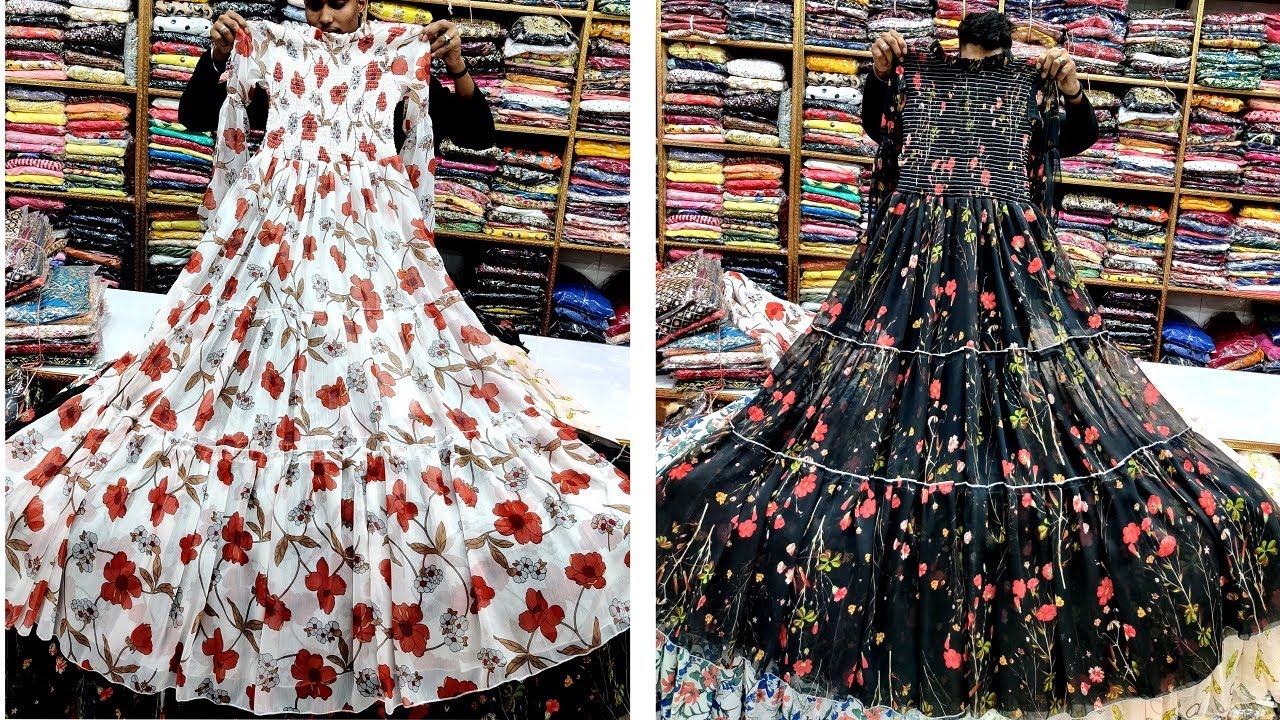 বিশাল ঘেরওয়ালা স্মোক করা হুররাম গাউন কালেকশন | Long gown collection | সবচেয়ে কমদামে টপস
