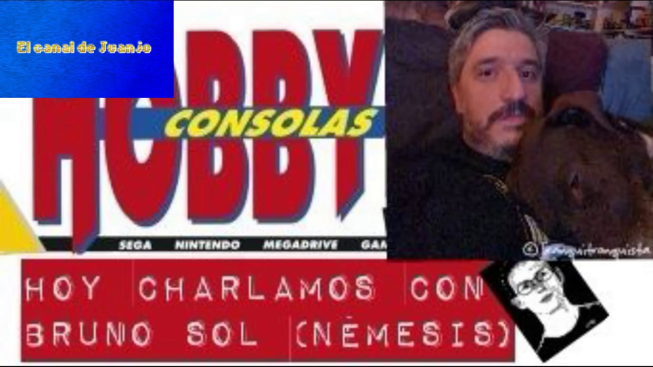 Hoy Charlamos con Bruno Sol: Hobby Consolas, Super Juegos, Retrogamer España - Entrevista