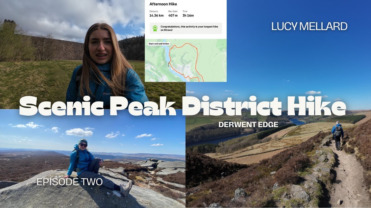 Most Scenic Hike in the Peak District UK!, Derwent Edge from Ladybower Reservoir 2025