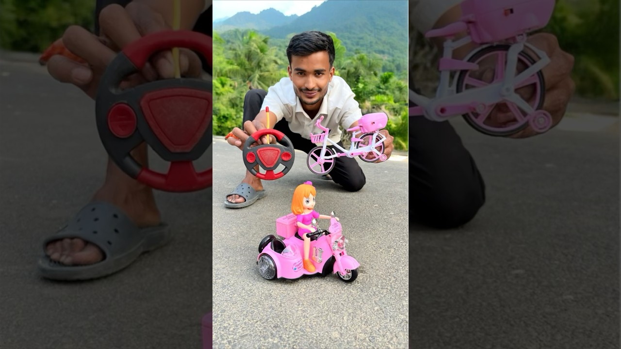 1 Ta Rc Pink Cycle Vs Rc Dynamic Scooter Unboxing🔥