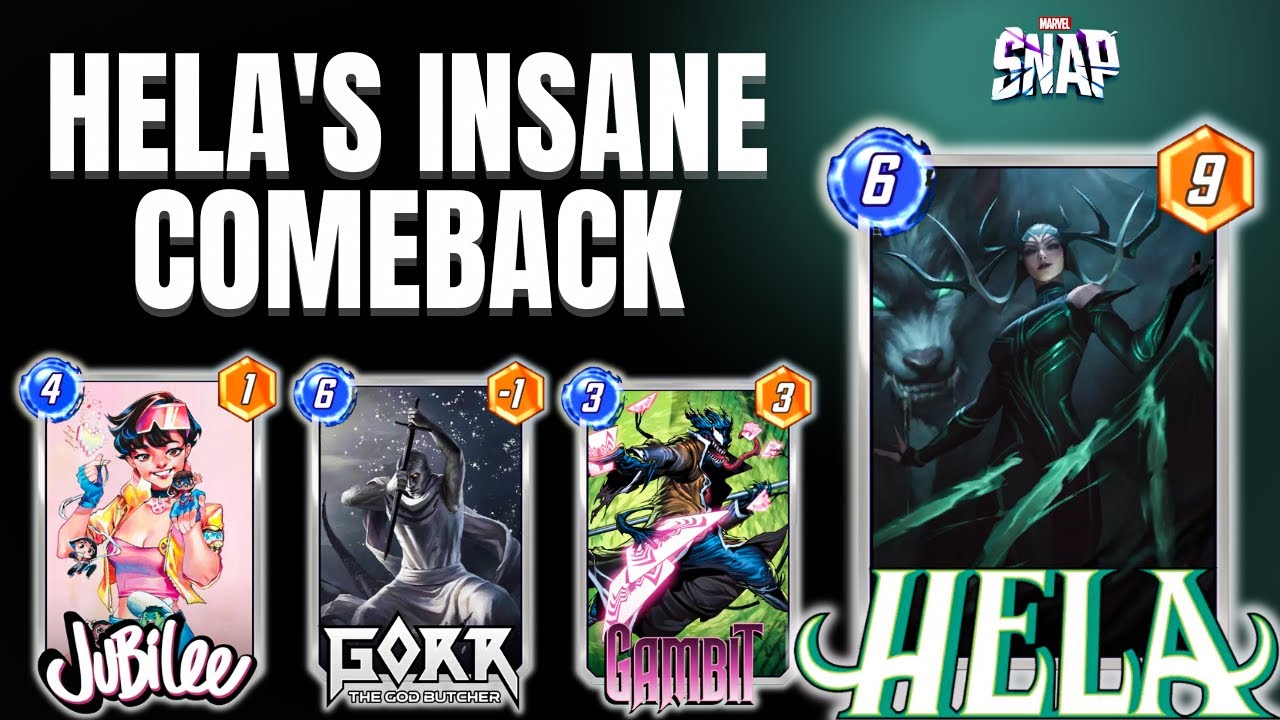Hela Is Back! This 70% Win Rate Deck Is Unstoppable in Marvel Snap!