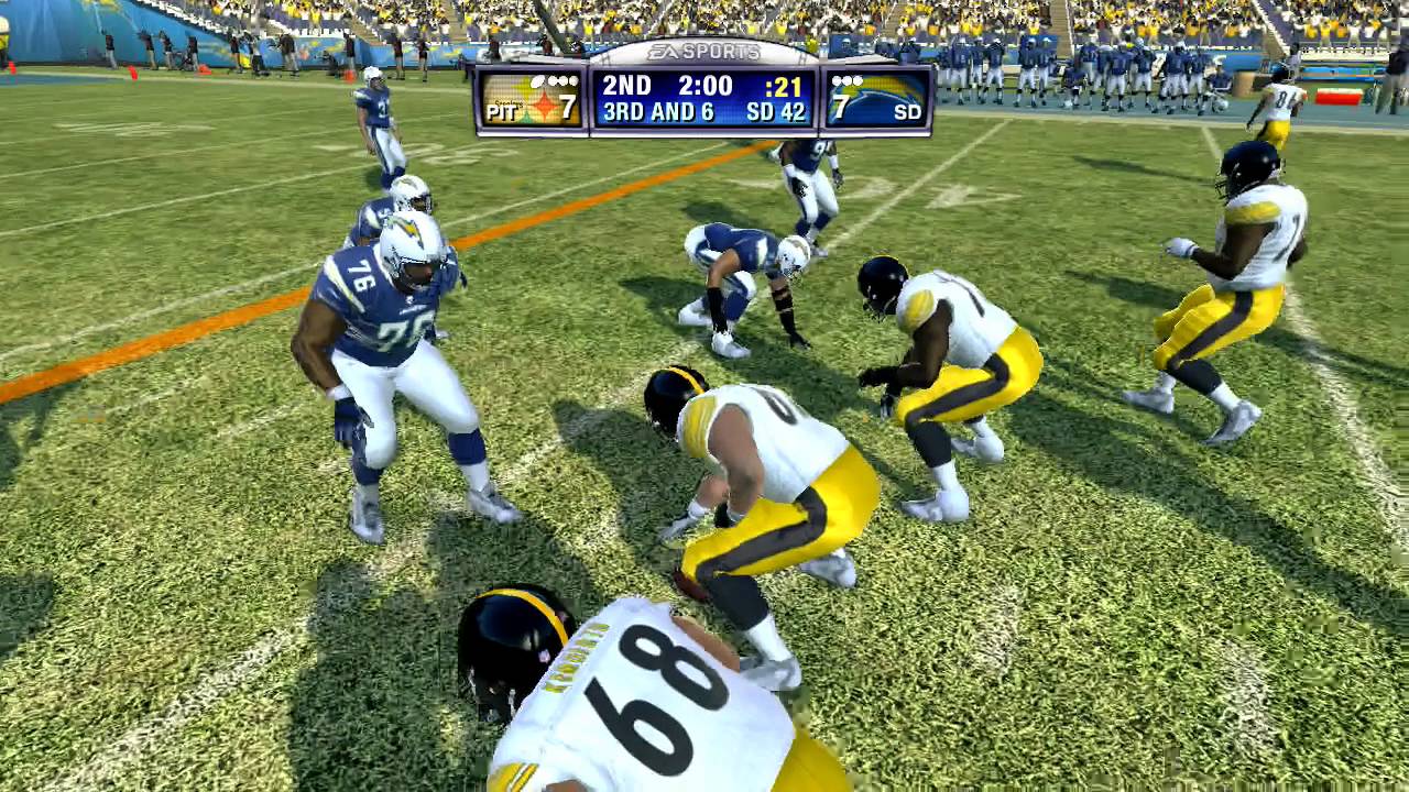 Madden NFL 09 PS3 Collectors Edition Pittsburgh Steelers vs San Diego Chargers