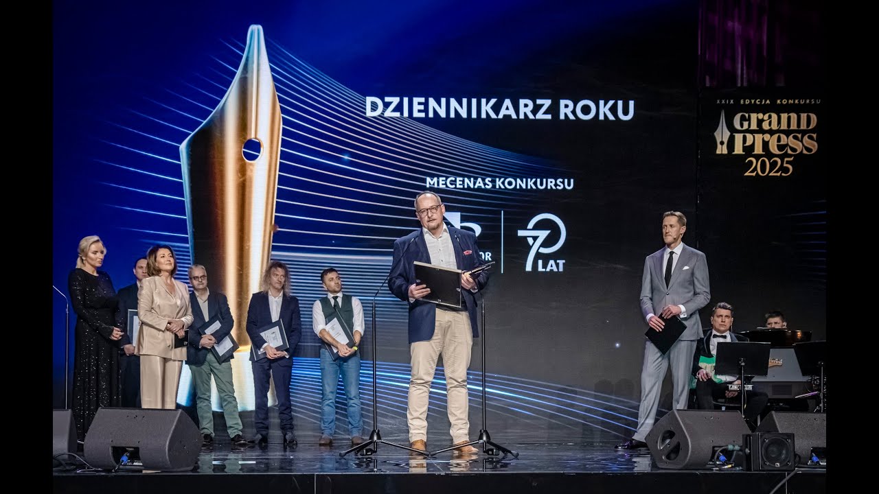 Gala Grand Press 2025 - relacja wideo