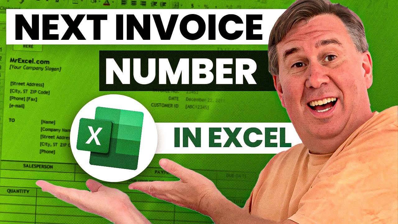 Excel — Как автоматически создать номер следующего счета: эпизод 1505