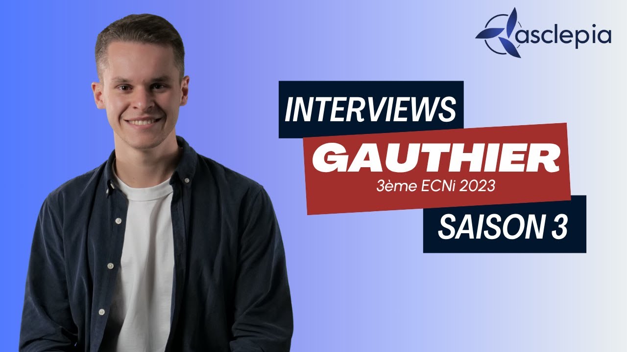 Gauthier, 3ème aux ECNi 2023 - 