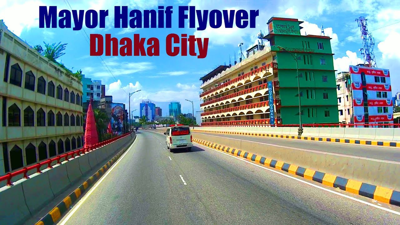 Dhaka City View From Mayor Mohammad Hanif Flyover | Jatrabari to Nimtoli || Different Touch