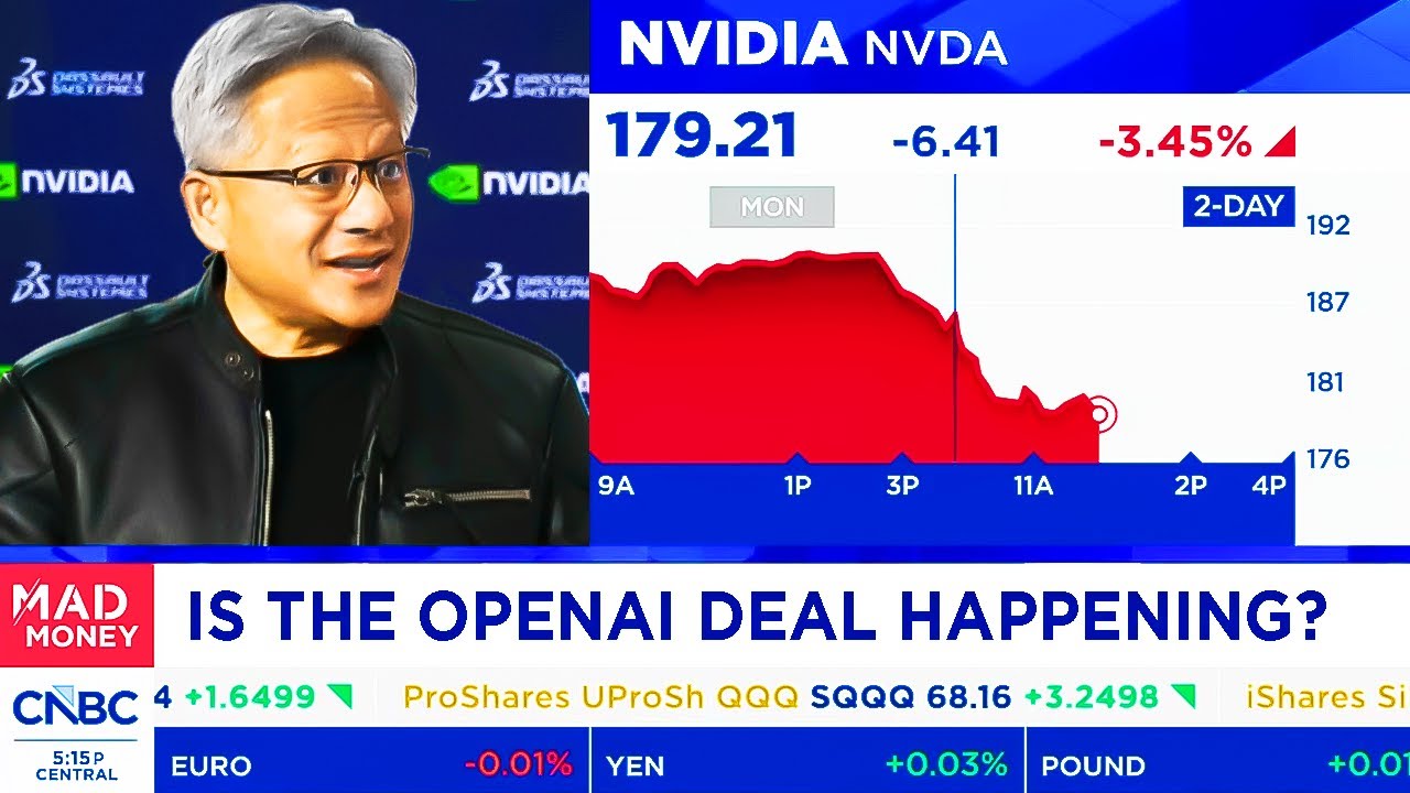 Дженсен Хуанг сегодня о сделке NVIDIA с OpenAI и физическом ИИ &mdash; обновление от NVDA.