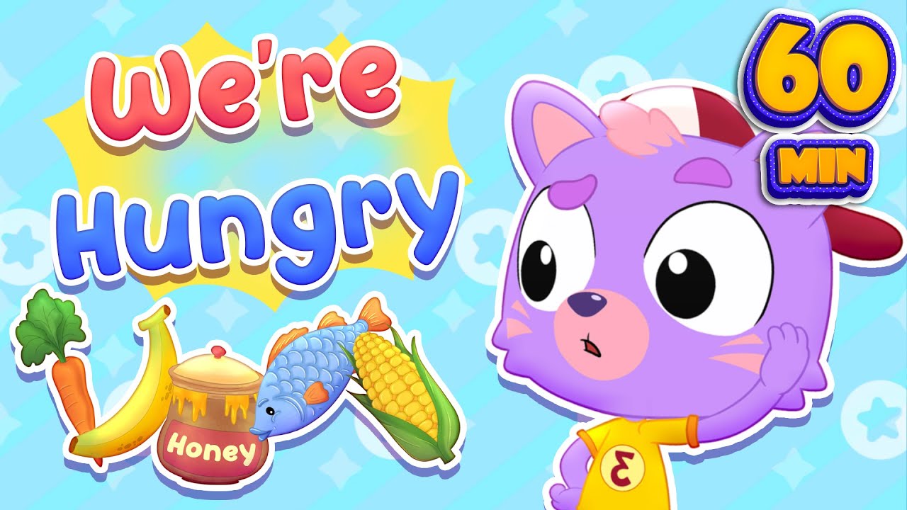 We’re Hungry and hour of kids songs - Superkids
