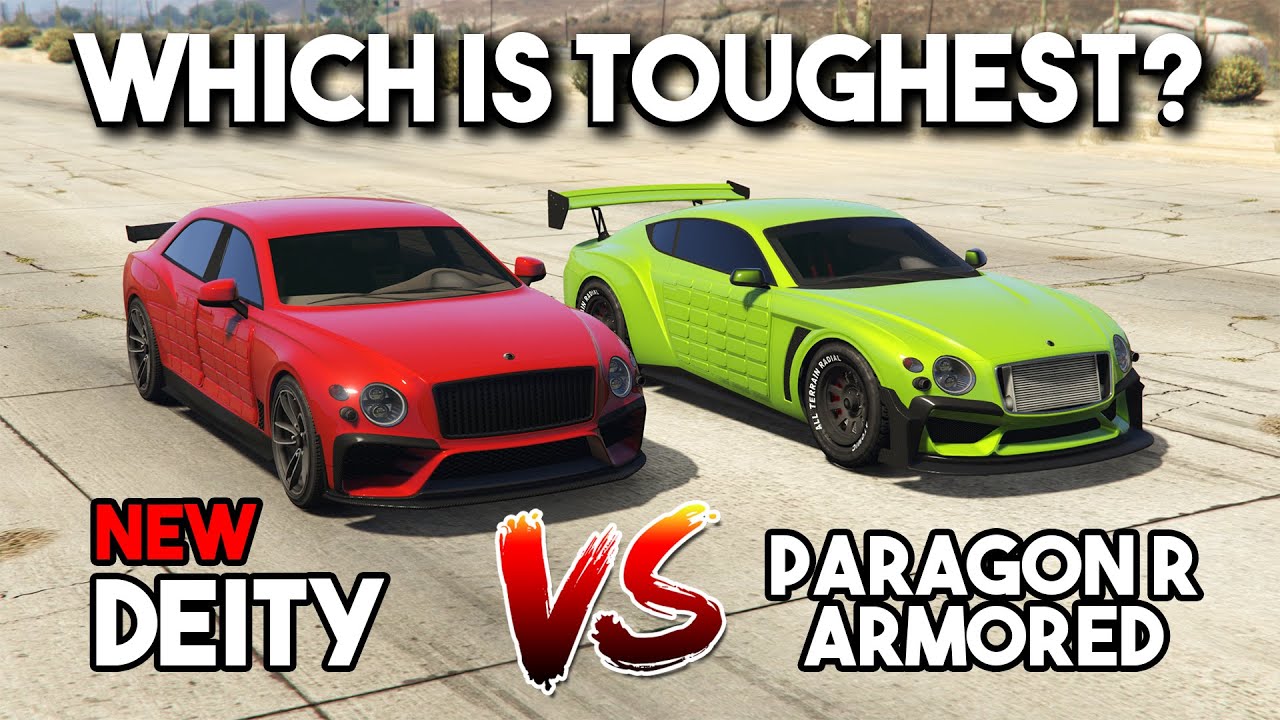 GTA 5 ONLINE : DEITY VS PARAGON R ARMORED (NEW VEHICLES FROM THE CONRACT DLC)
