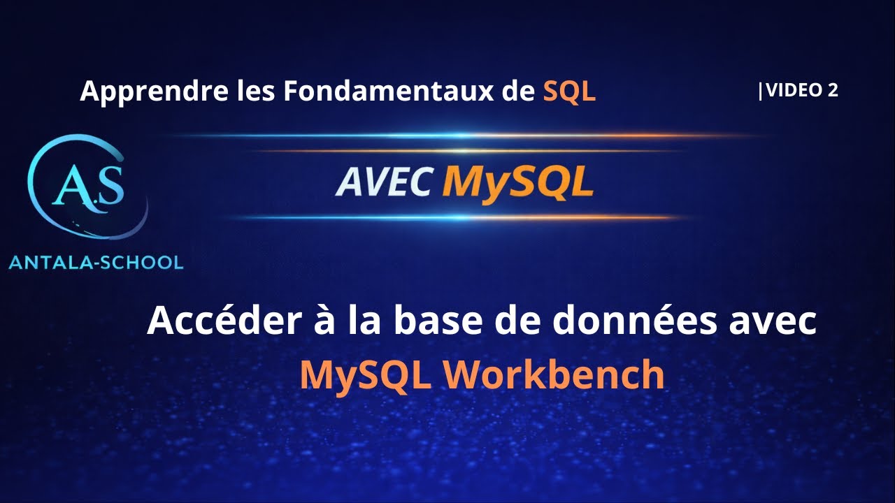 MySQL – Accéder à la base de données avec MySQL Workbench