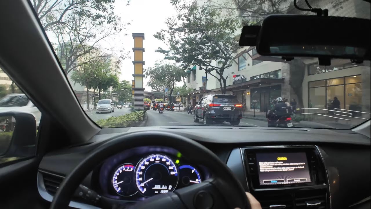 🚘 POV Toyota Vios Drive: Running Errands During Rush Hour in Pasig..