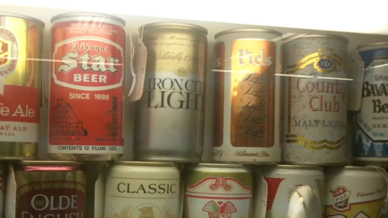 Old beer cans for sale