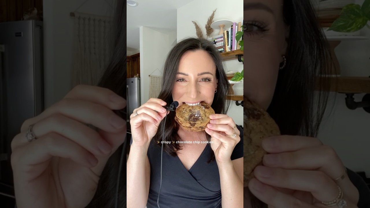 Crispy Chocolate Chip Cookies!