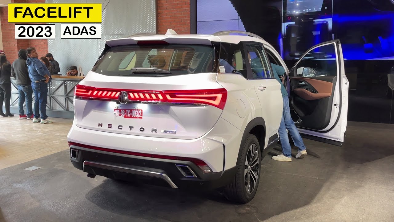 New MG Hector Plus 7 Seater Facelift 2023 - Detailed Review