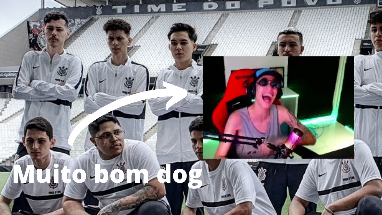 YUURI REAGINDO AO AN&Uacute;NCIO DO CORINTHIANS FF 🦅 M&Oacute;BILE & EMULADOR 🦅🖤