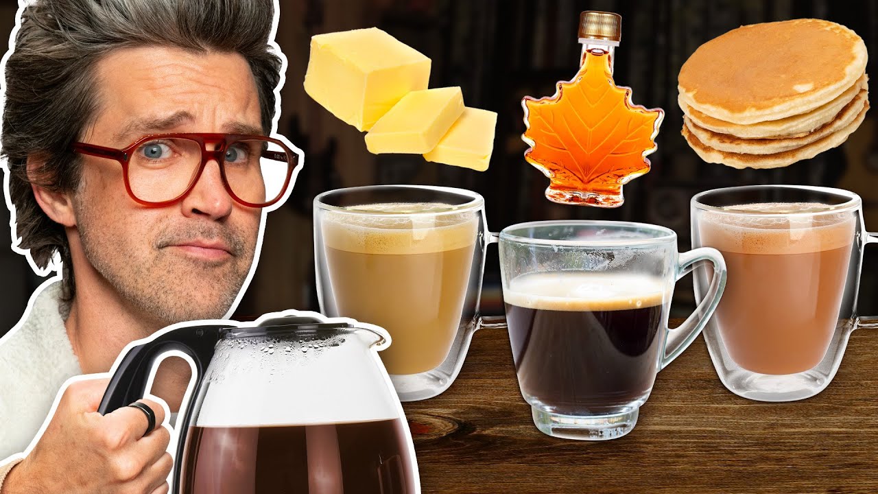 Mystery Coffee Flavors Taste Test (ft. Conan Gray)