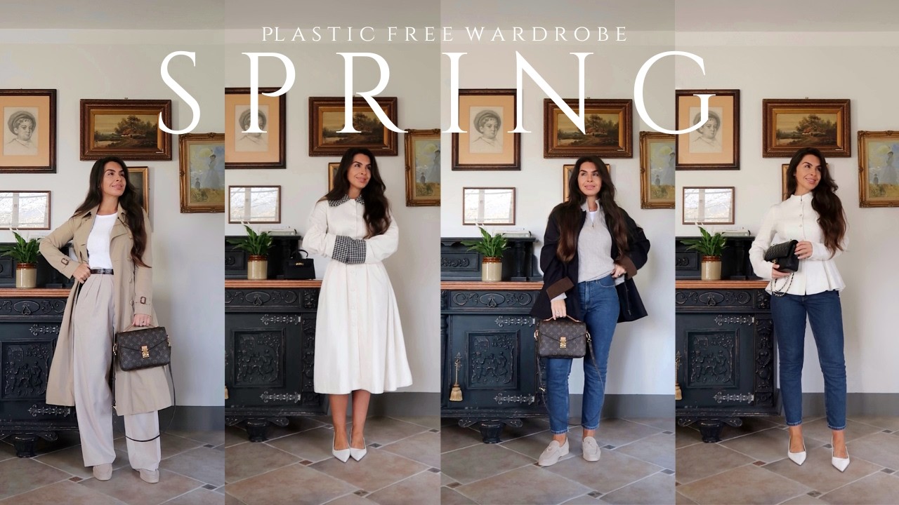 We stopped buying plastic clothes, what we are wearing this spring | Alessandra Rosa