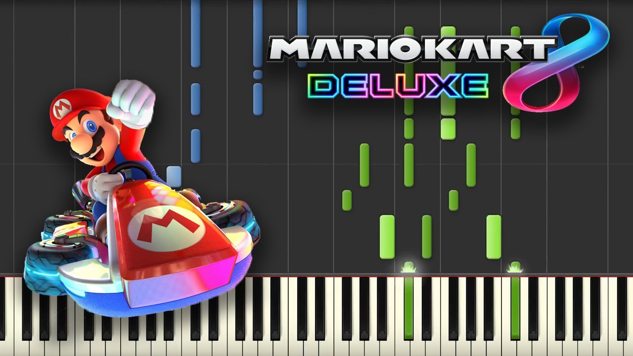 BEST Mario Kart Songs on Piano (Mario Kart Medley)