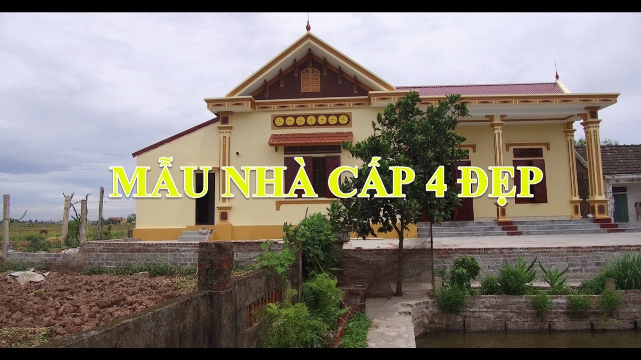 Mẫu Nhà Cấp 4 Đẹp Diện Tích 14x6m Giá 1 Tỷ Đồng