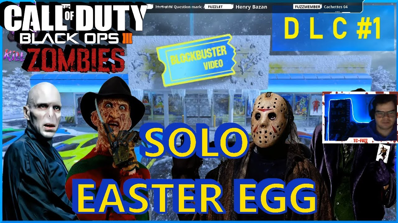Solo Blockbuster Easter Egg - Black Ops 3 Zombies