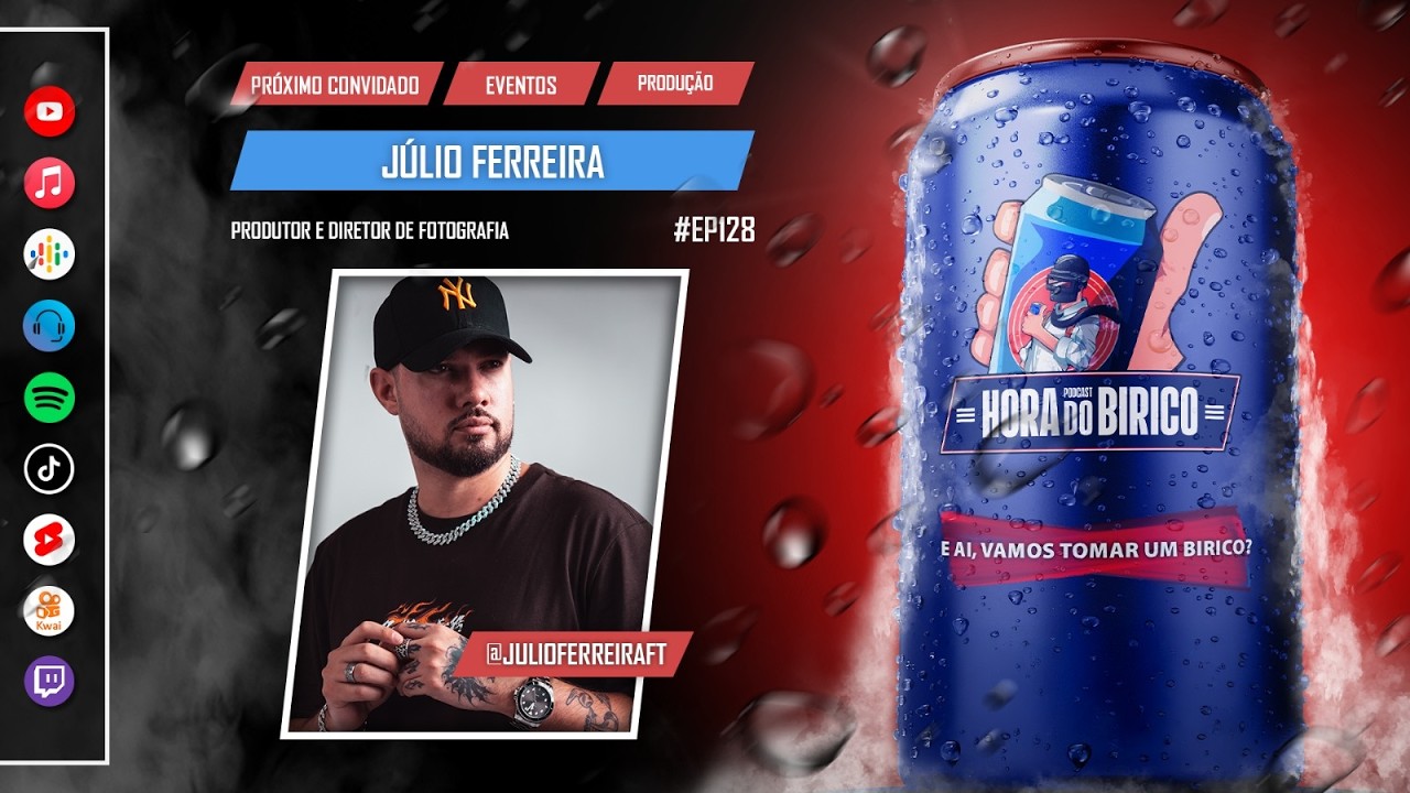 📸Júlio Ferreira – Diretor de Fotografia fala sobre carreira e bastidores | EP128  | Hora do Birico