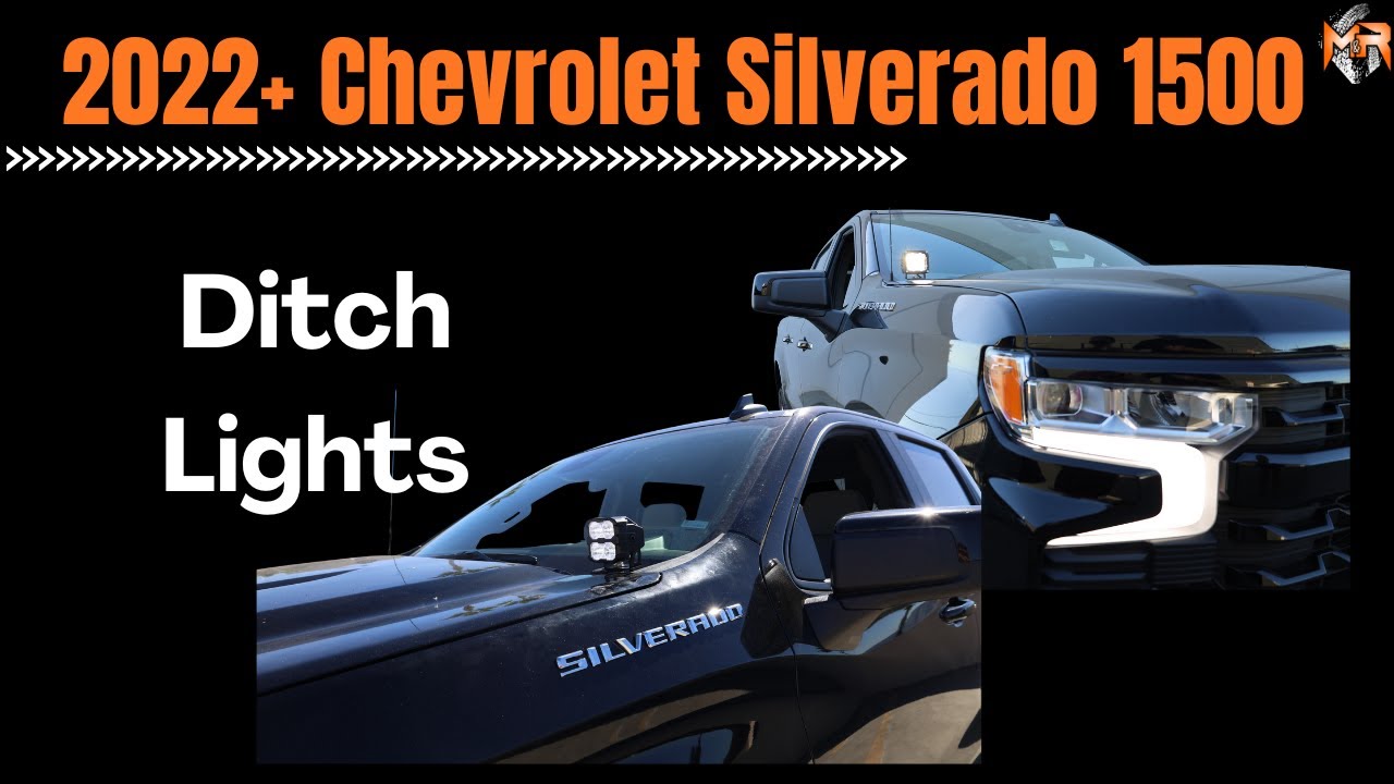 Установка фар на капот для Chevrolet Silverado 1500 (2022+) | Руководство | M&R Automotive