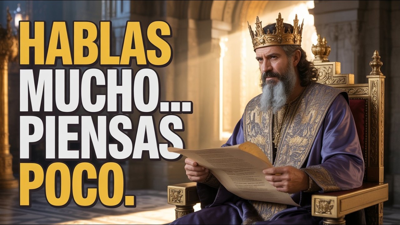 Los Débiles Hablan… Los Sabios Usan Este PROVERBIO de Salomón