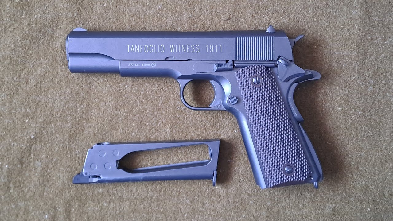 Tanfoglio Witness co2 Air Pistol Colt M1911A1