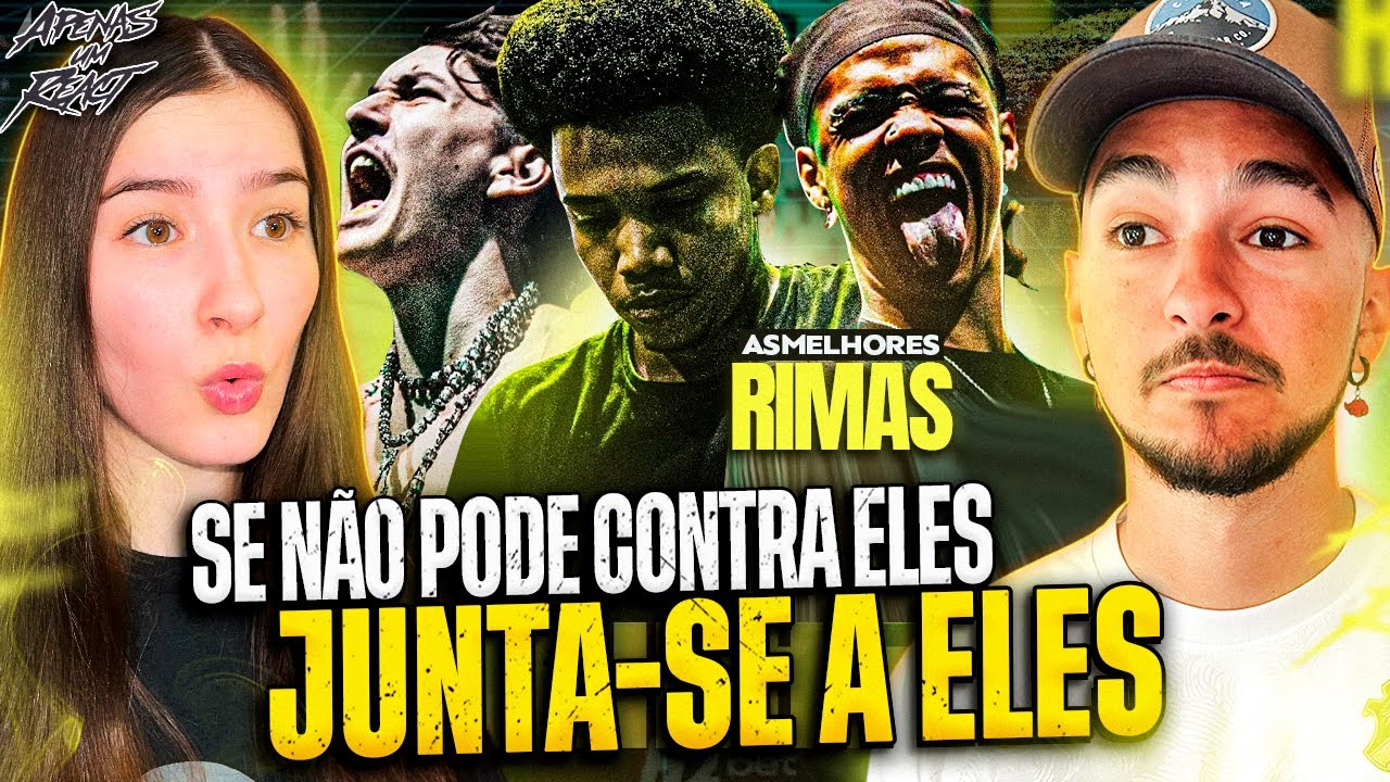 MELHORES RIMAS JARDIM das RIMAS! 🌸| Centro das batalhas | Apenas um react