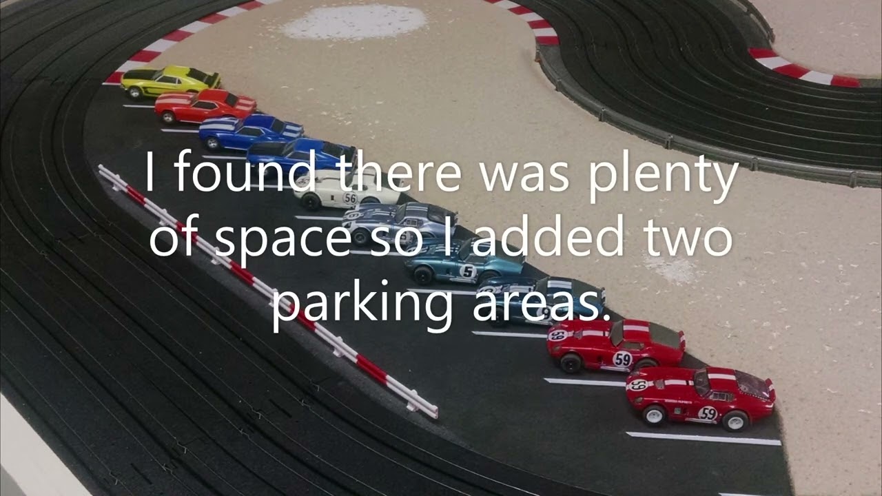 How to Build an AFX slot car track for Aurora cars. That looks cool too!...Part 2