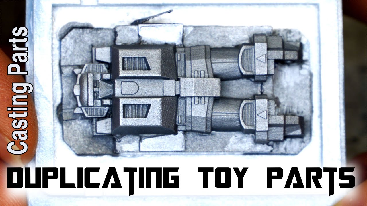 Molding Toy Parts - Color Resin Casting: Part 3