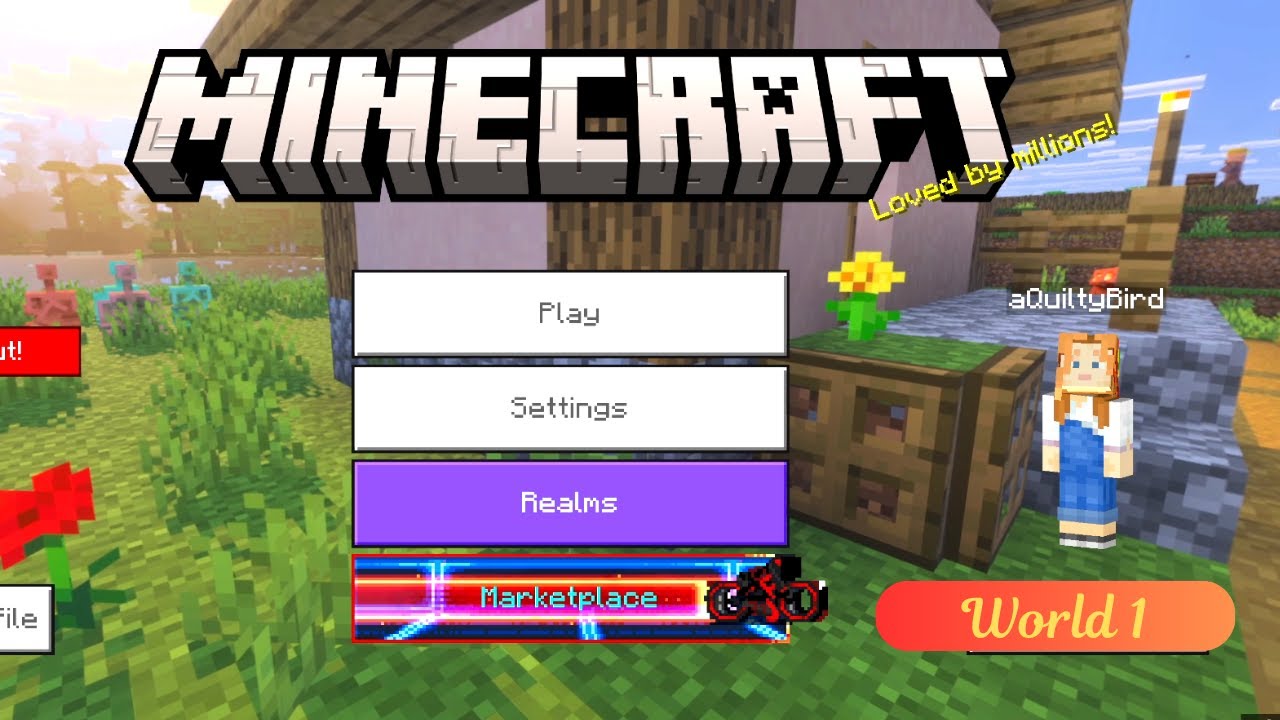 World 1; Bedrock 1.21.114 Survival Let's Play