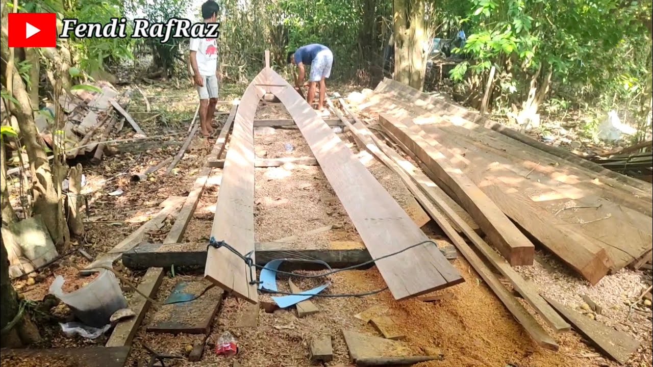 Proses Pembuatan Perahu || Part 1