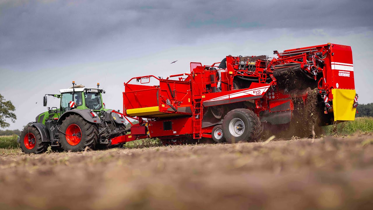 GRIMME EVO 280 - Feldeinsatz in Deutschland 🥔