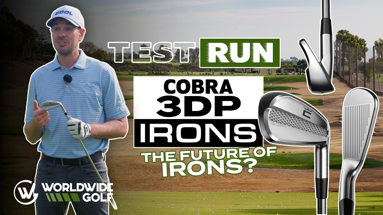 Тест-драйв клюшек Cobra 3DP Irons | Тур, MB и X