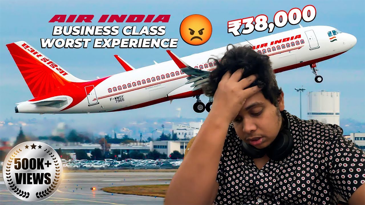Worst Flight Experience 😩 | Air India Business Class - Irfan's View
