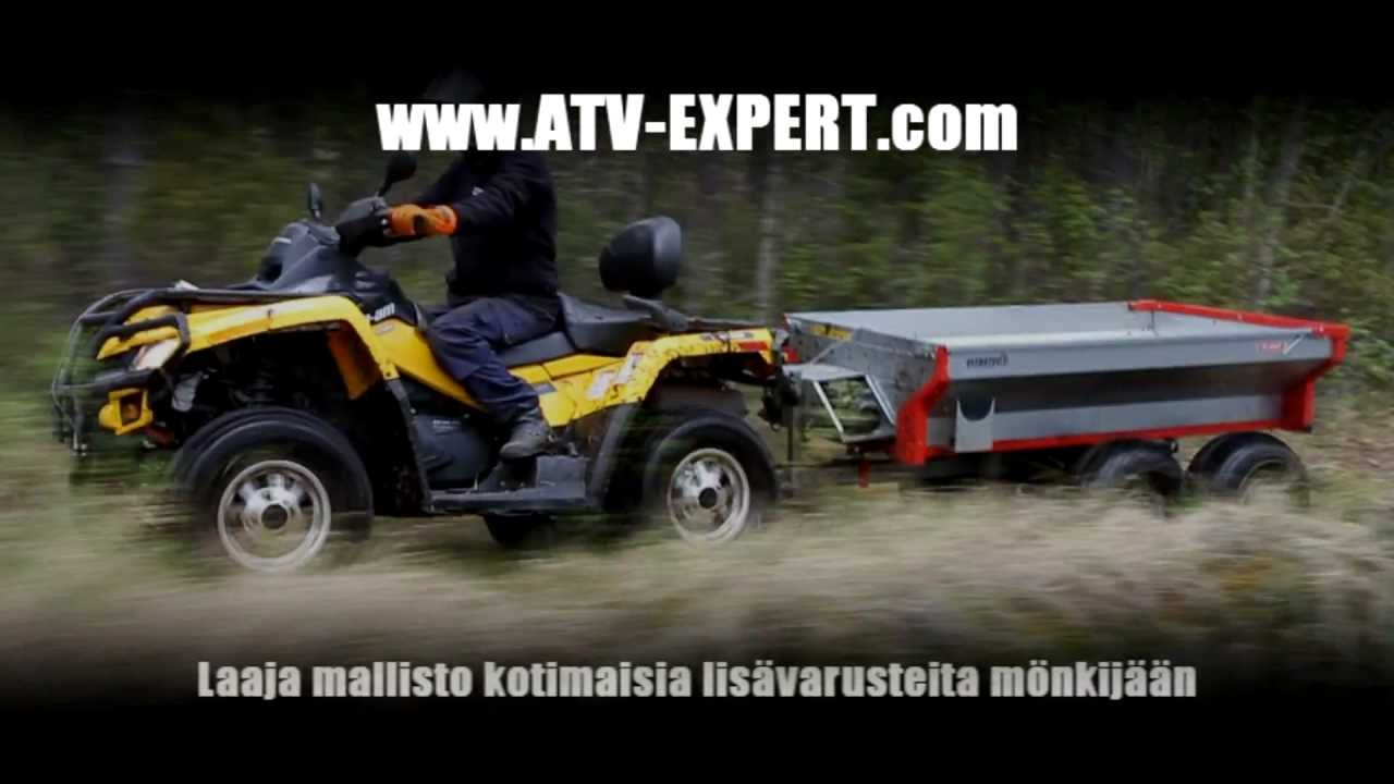 ATV-Expert Terrain pro 800 SÄHKÖHYDRAULIIKALLA (hydraulic tipping)