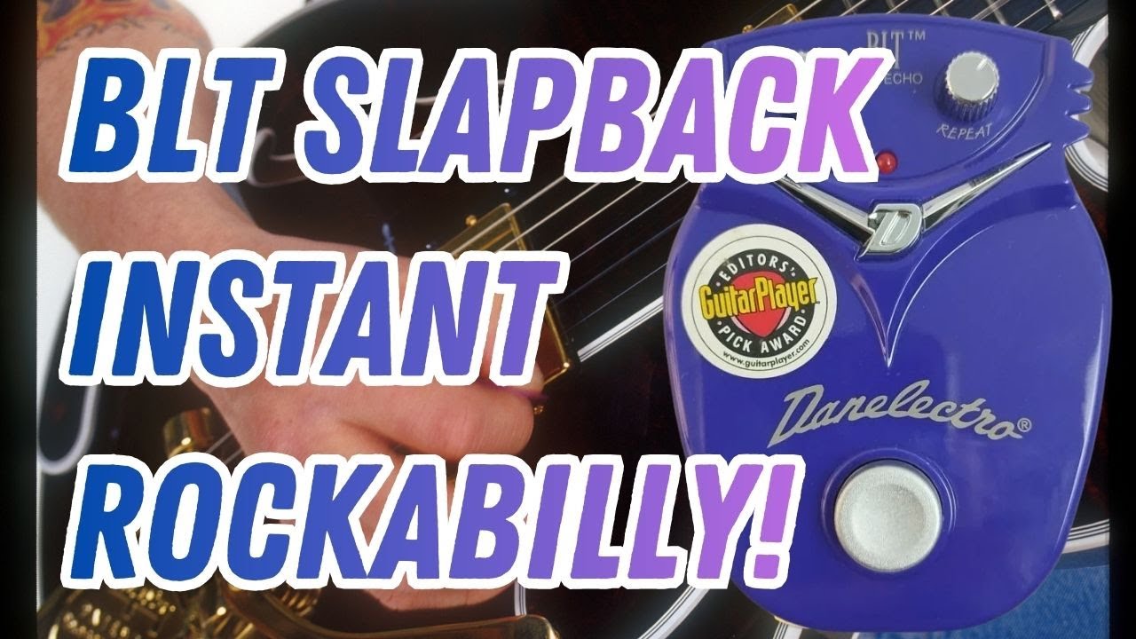 Dano BLT Slapback Delay NO TALKING 5 Min. Demo - CHEAP AF PEDAL DEMOS - Sandy's Sound Check