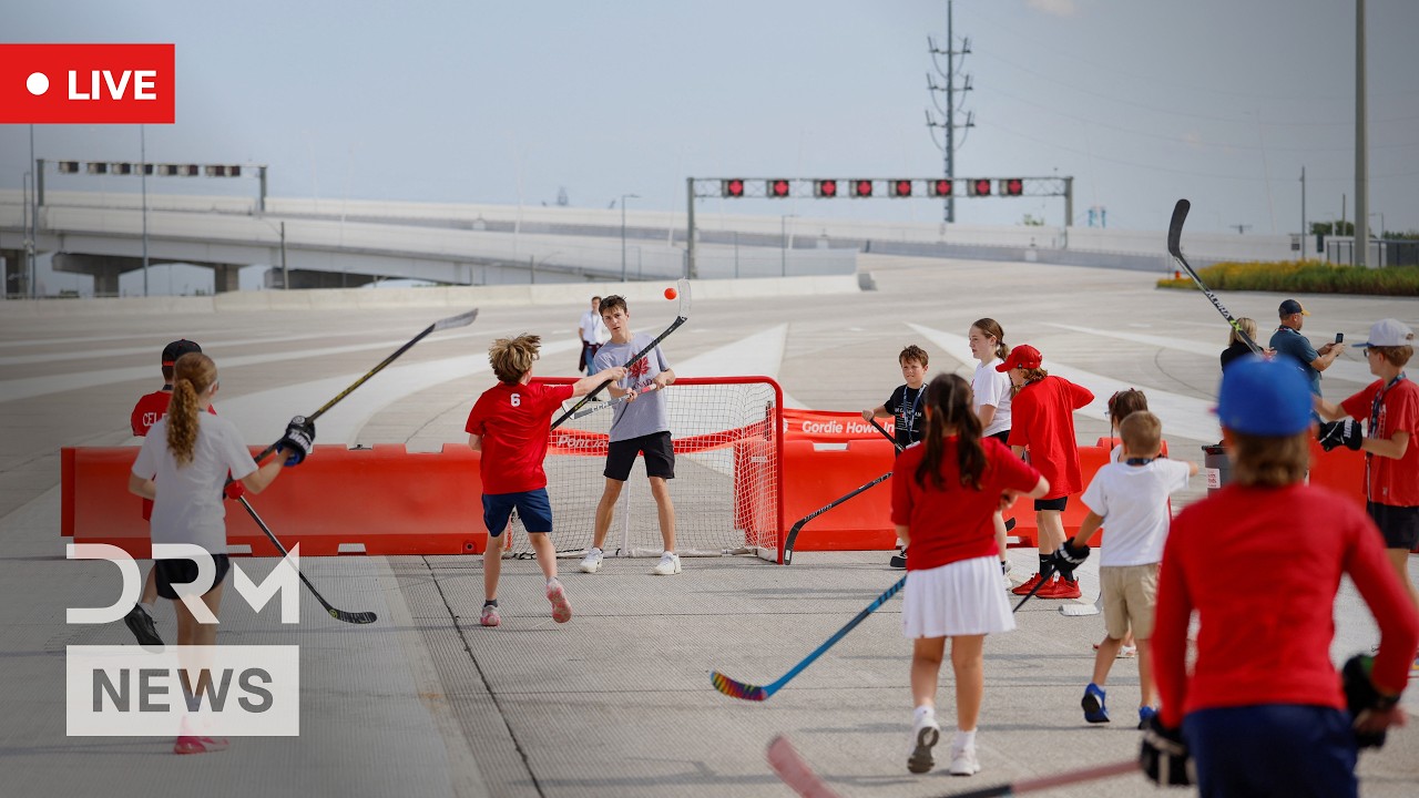 LIVE: Canada Hosts Opening Ceremony for $4.7B Gordie Howe International Bridge | DRM News | AC1G