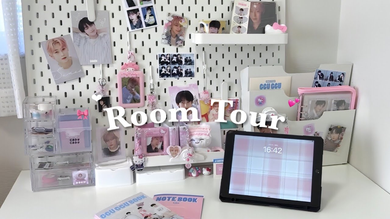 ［ Room Tour ］韓国オタクのルームツアー💭💕/お部屋紹介/engene